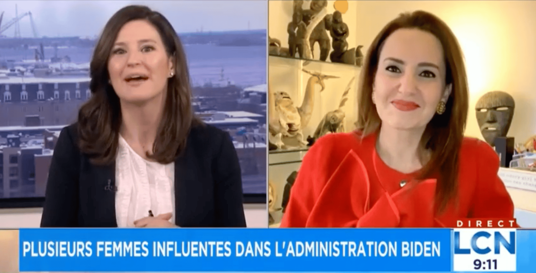 Entrevue de Caroline Codsi à LCN : Plusieurs femmes influentes dans l'administration Biden