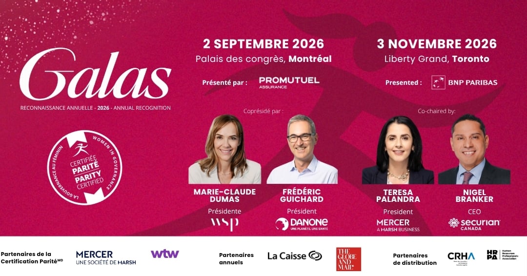 Two Exceptional Evenings Celebrating Parity-Certified Organizations