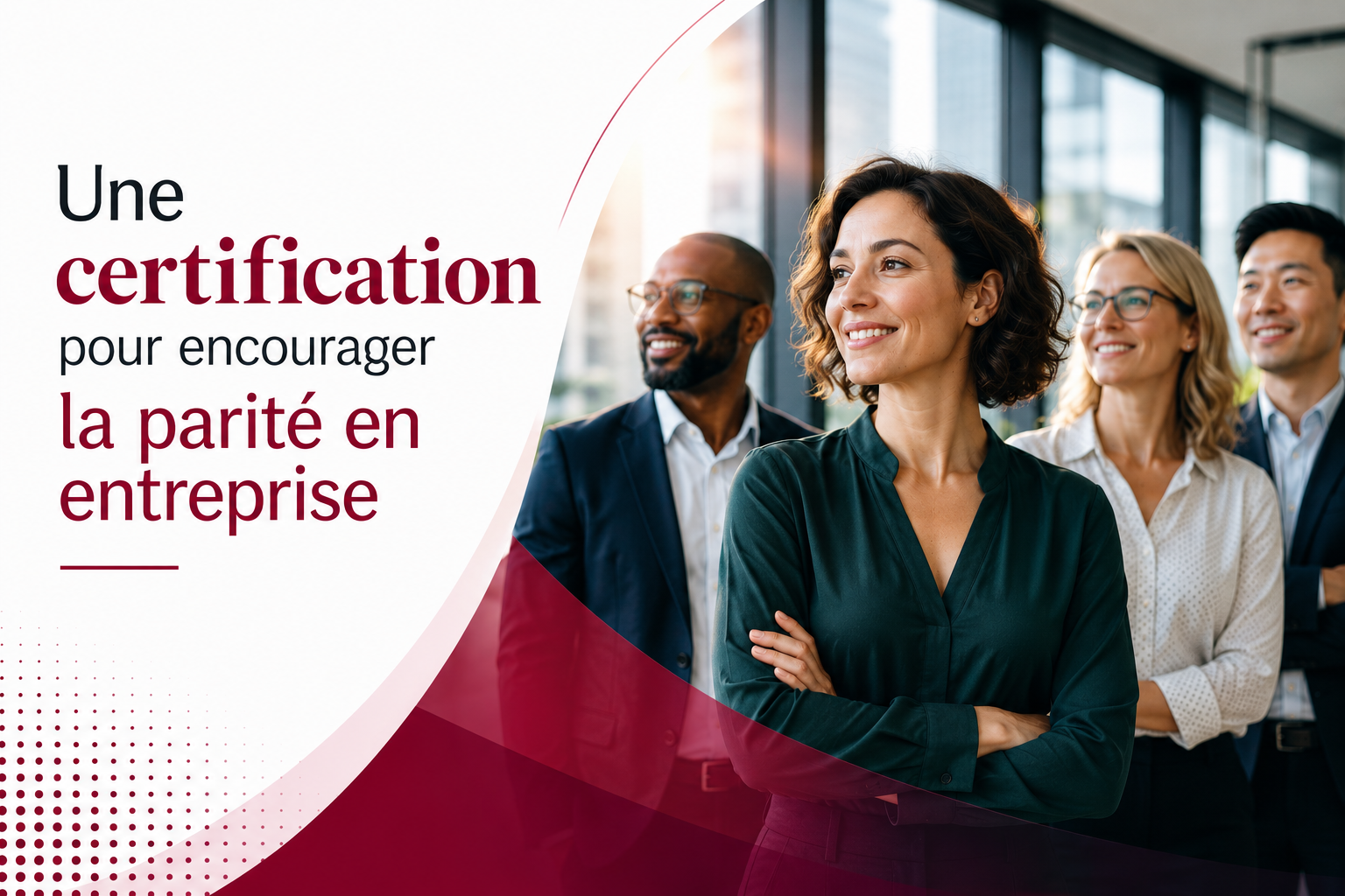 Une certification pour encourager la parité en entreprise — L'avenir nous appartient