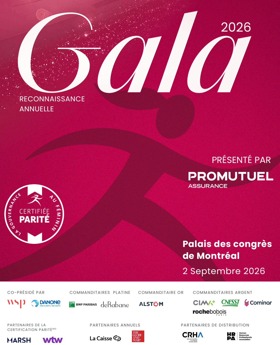 Programme Gala Montréal 2026 