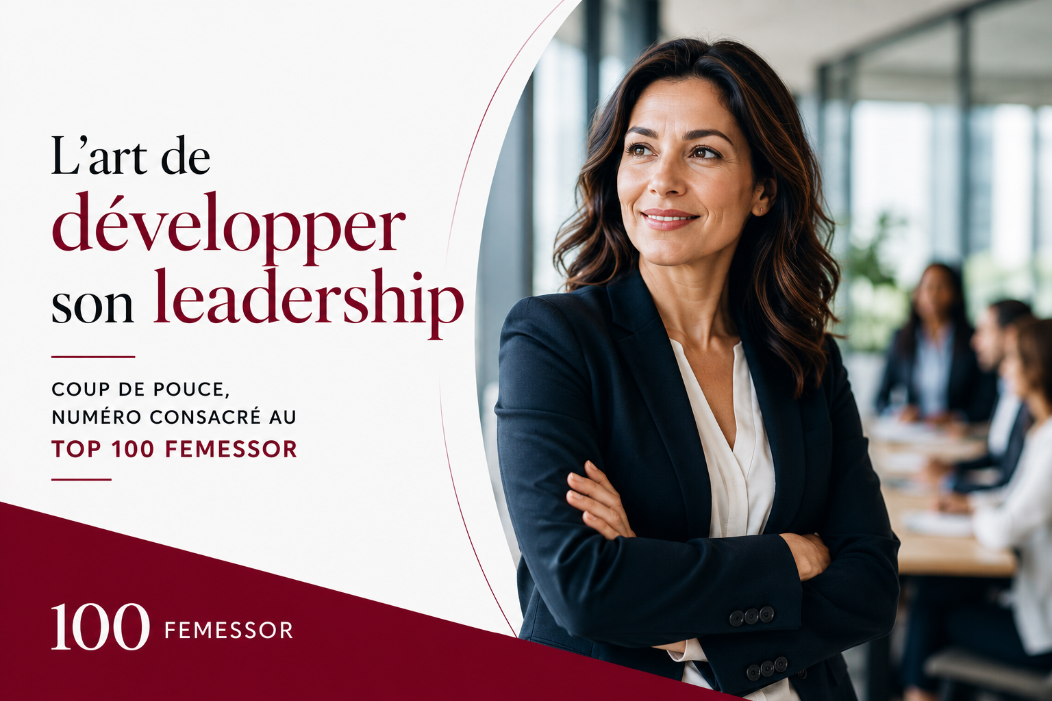 L'art de développer son leadership — Coup de pouce, numéro consacré au Top 100 Femessor