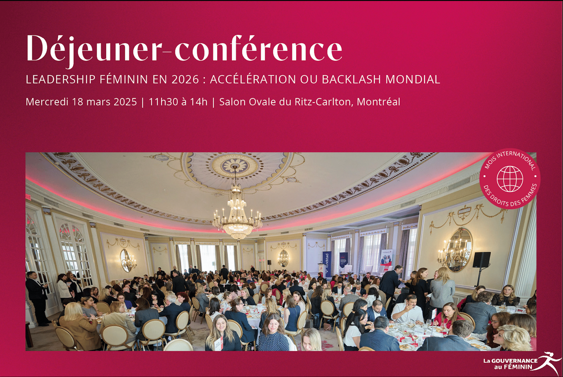 Celebrate International Women’s Rights Month at the Ritz-Carlton Montréal!