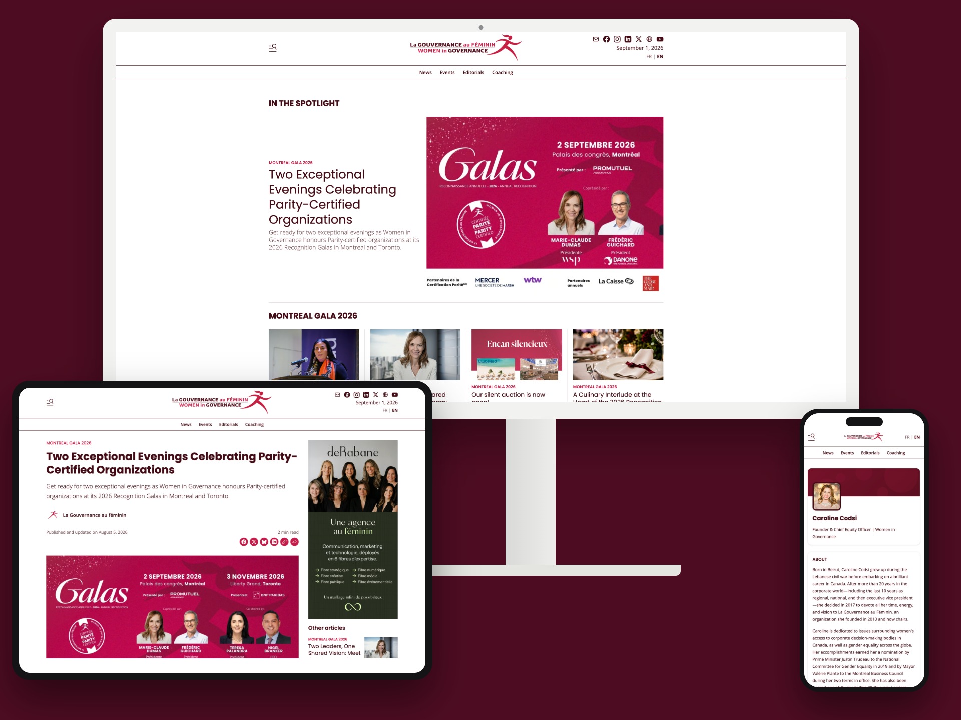 An Intuitive Platform to Enrich the Experience and Engagement at the Gala