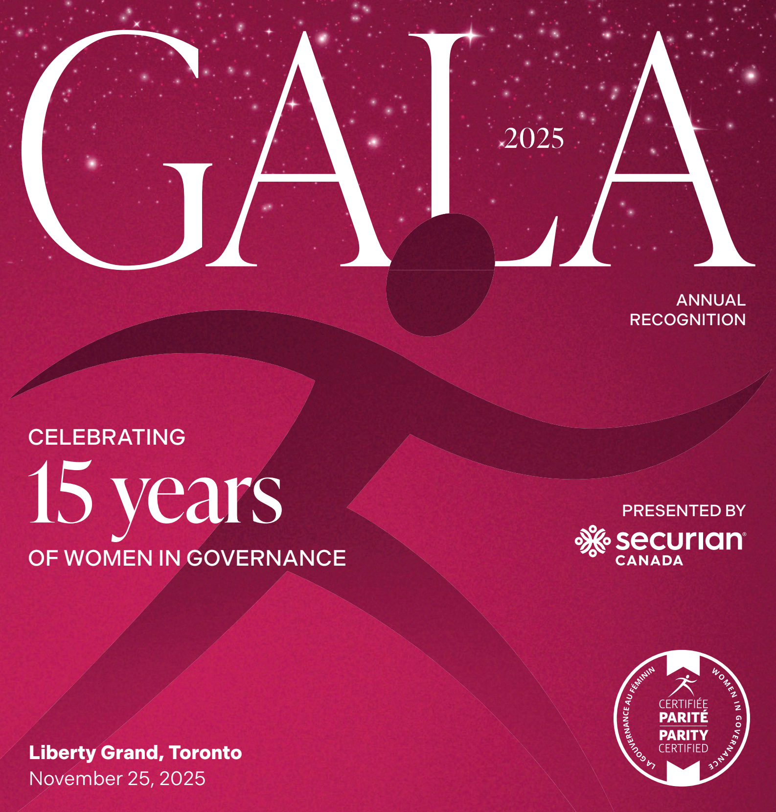 Program of the Women in Governance Gala 2025 – Toronto