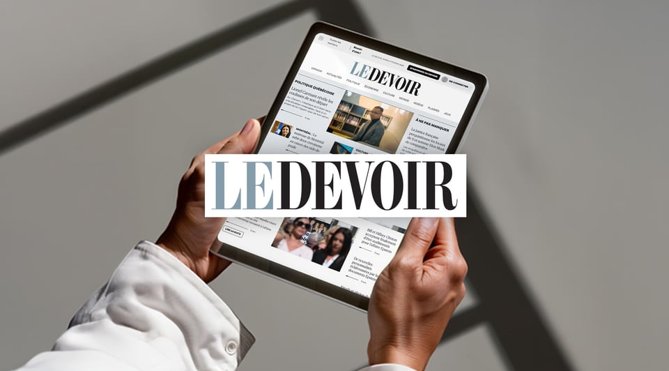Collaborer avec Omerlo afin de déployer l’écosystème numérique du journal québécois Le Devoir