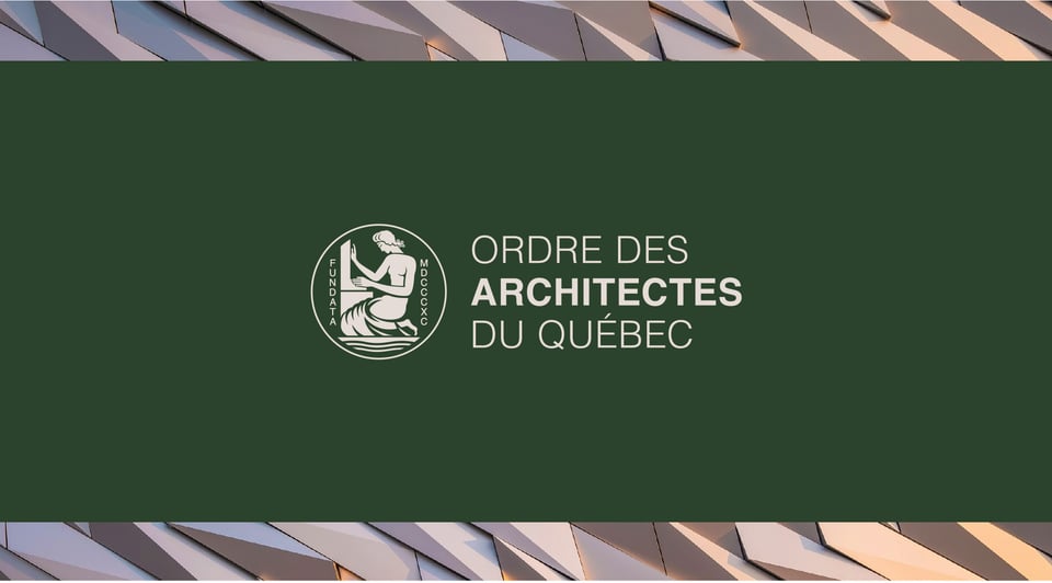 Concevoir des identités visuelles cohérentes au service des membres de l’Ordre des architectes du Québec