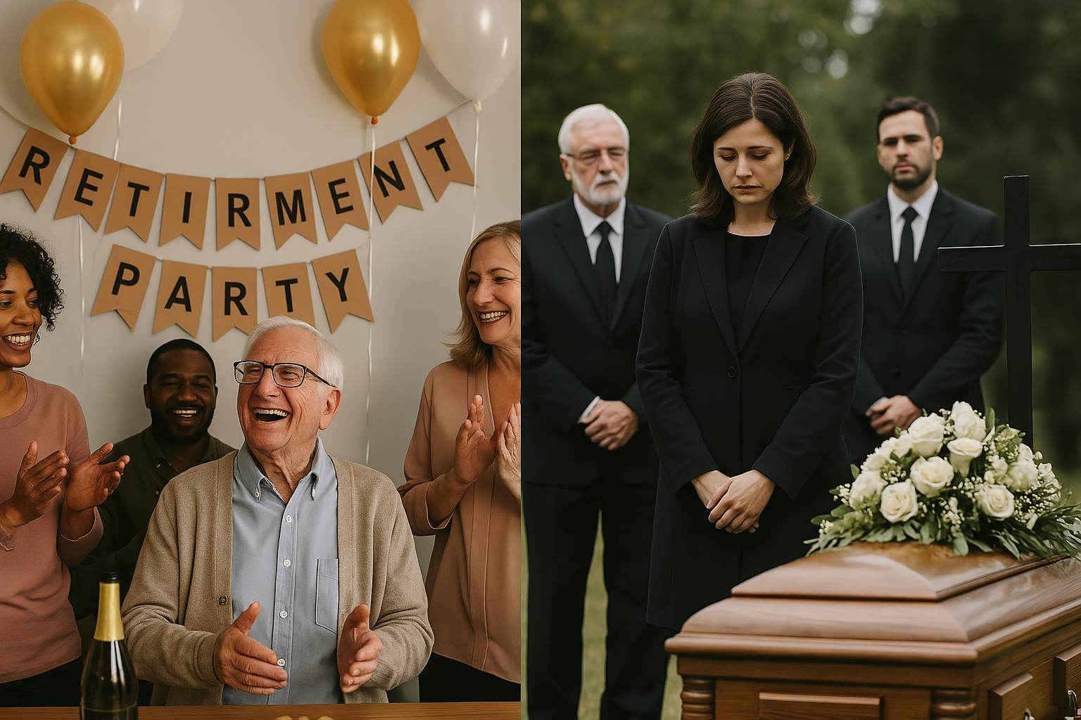 The Shifting Trends in Later Life Rituals: Retirement Parties and Funerals 