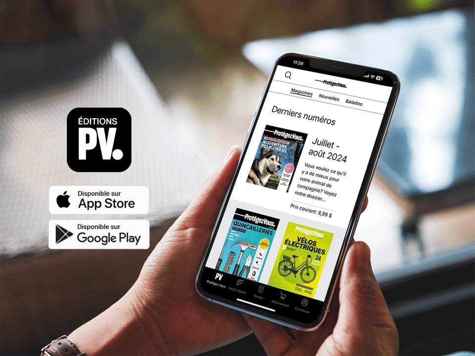 Protégez-Vous on Omerlo, Now Available on iOS and Android 