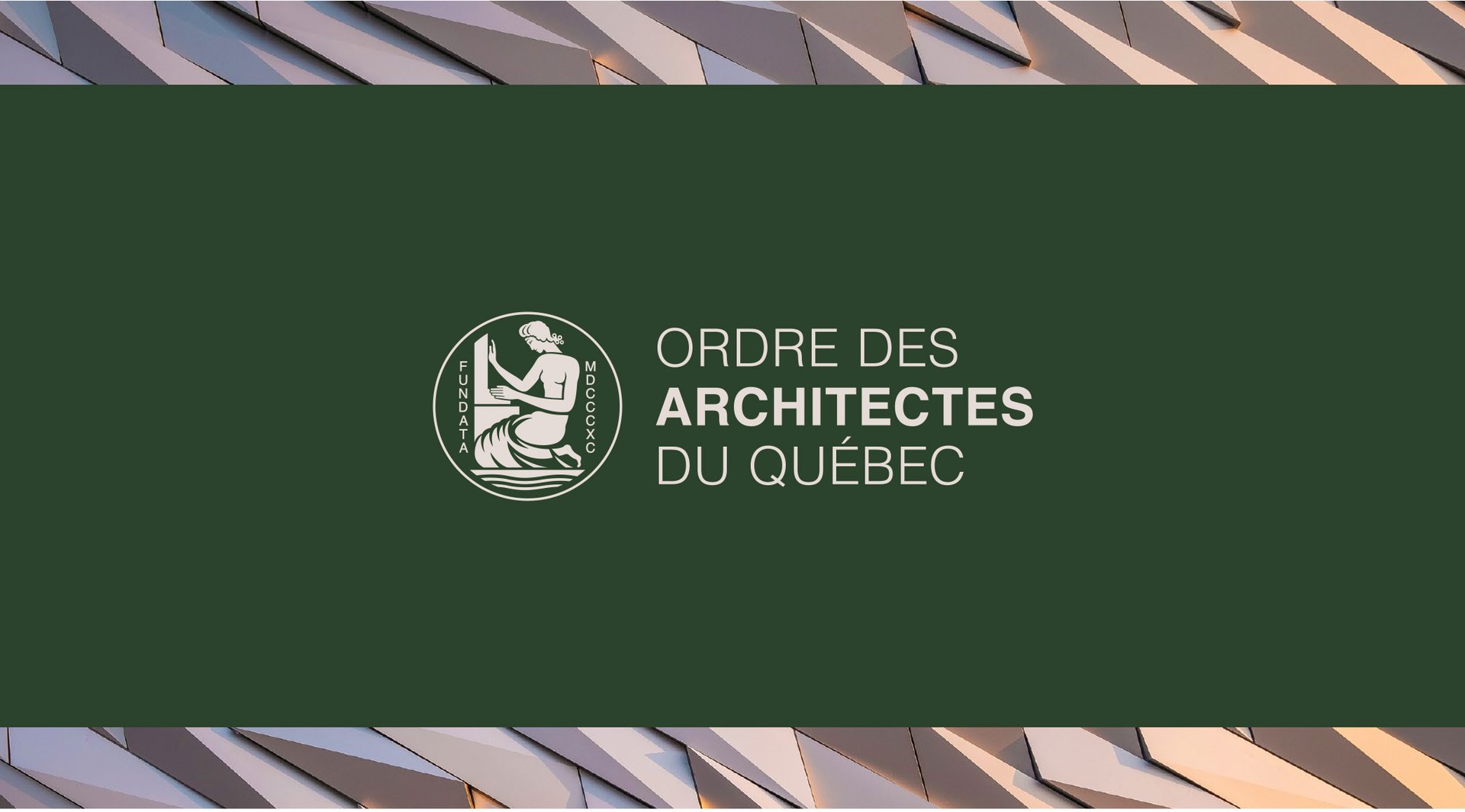 Designing Cohesive Visual Identities in Support of the Ordre des Architectes du Quebec’s Members