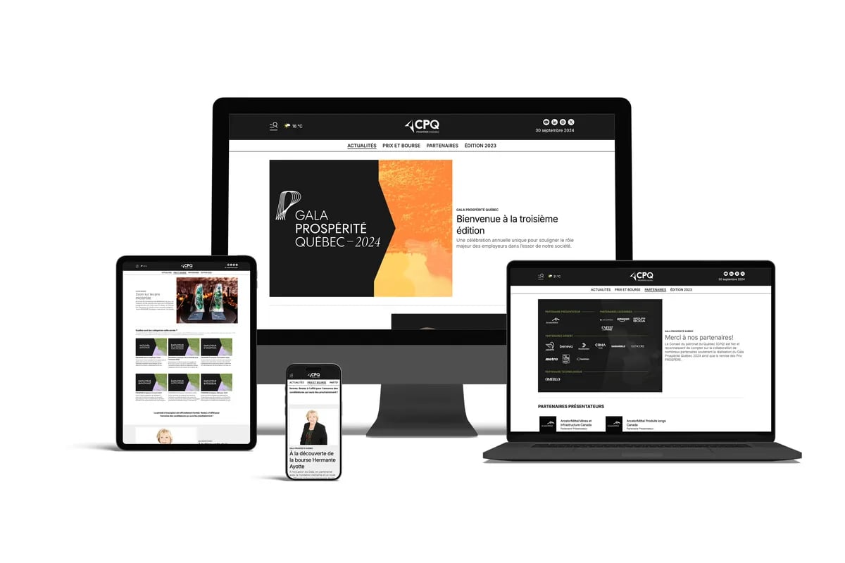 CPQ : Une plateforme intuitive pour enrichir l'expérience et l'engagement communautaire lors du Gala